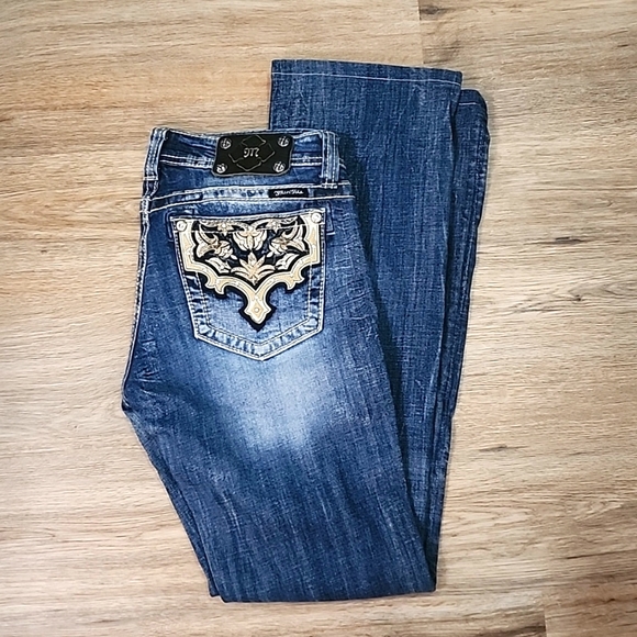 MISS ME Boot Cut Jeans Size 29 - Picture 2 of 15